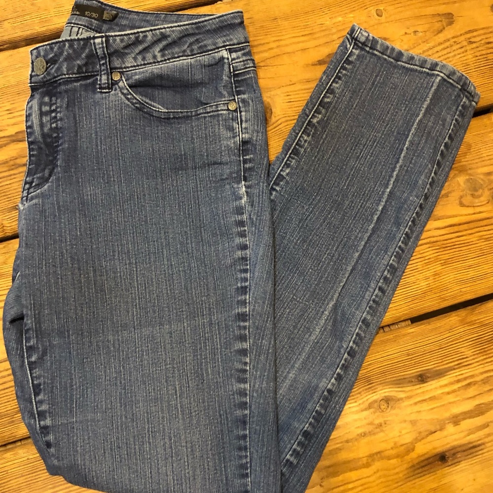 Prana  jeans size 10  skinny jeans